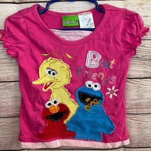 Sesame Street Pink 2t shirt